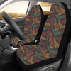 Bat Tribal Pattern Print Design 03 Car Seat Covers (Set of 2)-JORJUNE.COM