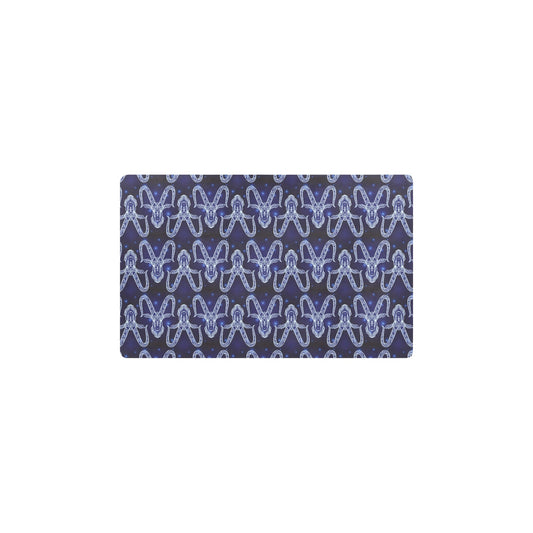 Capricorn Zodiac Pattern Print Design 03 Kitchen Mat