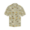 Seashell Beach Print Design LKS303 Men's Hawaiian Shirt