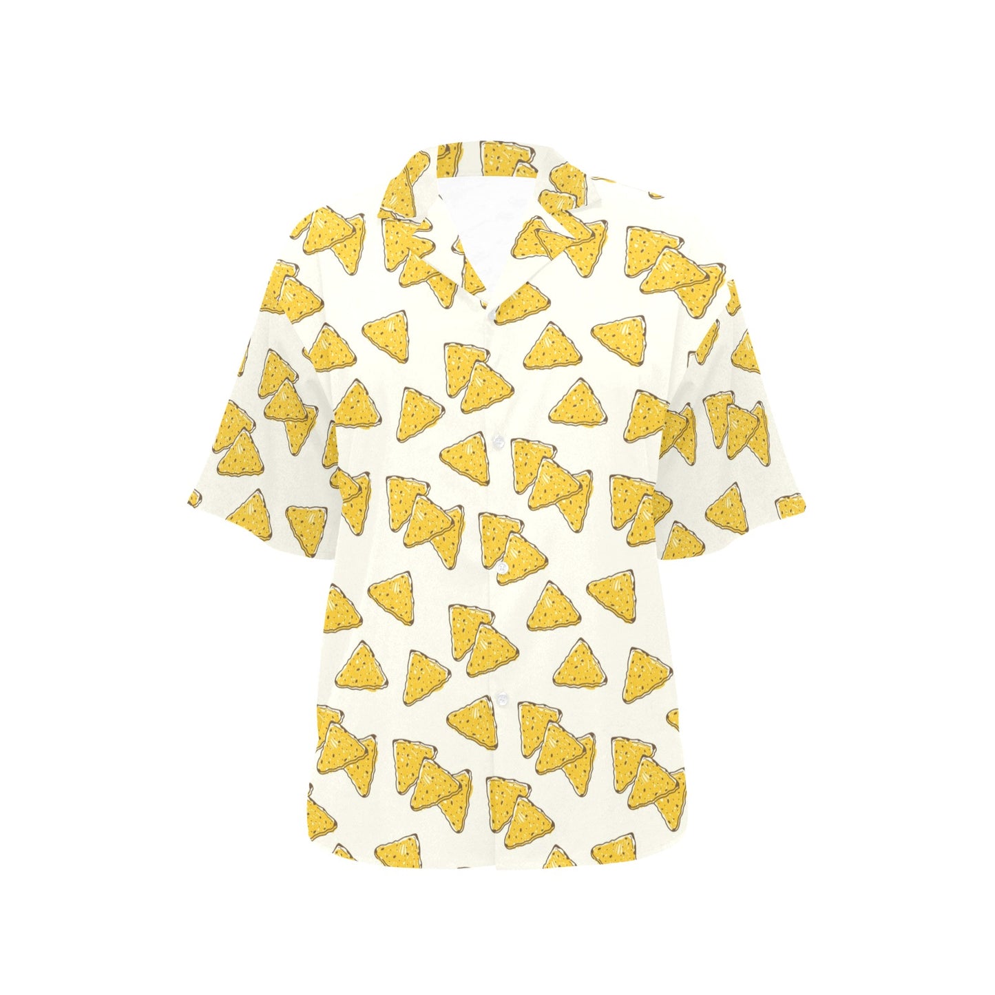 Nachos Pattern Print Design A01 Women's Hawaiian Shirt