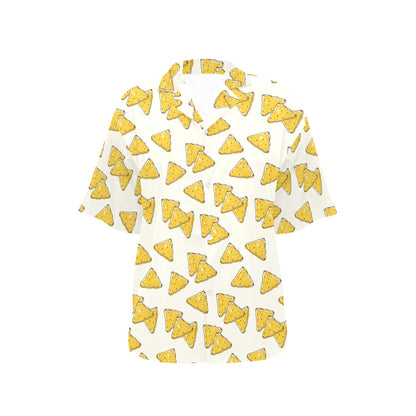 Nachos Pattern Print Design A01 Women's Hawaiian Shirt