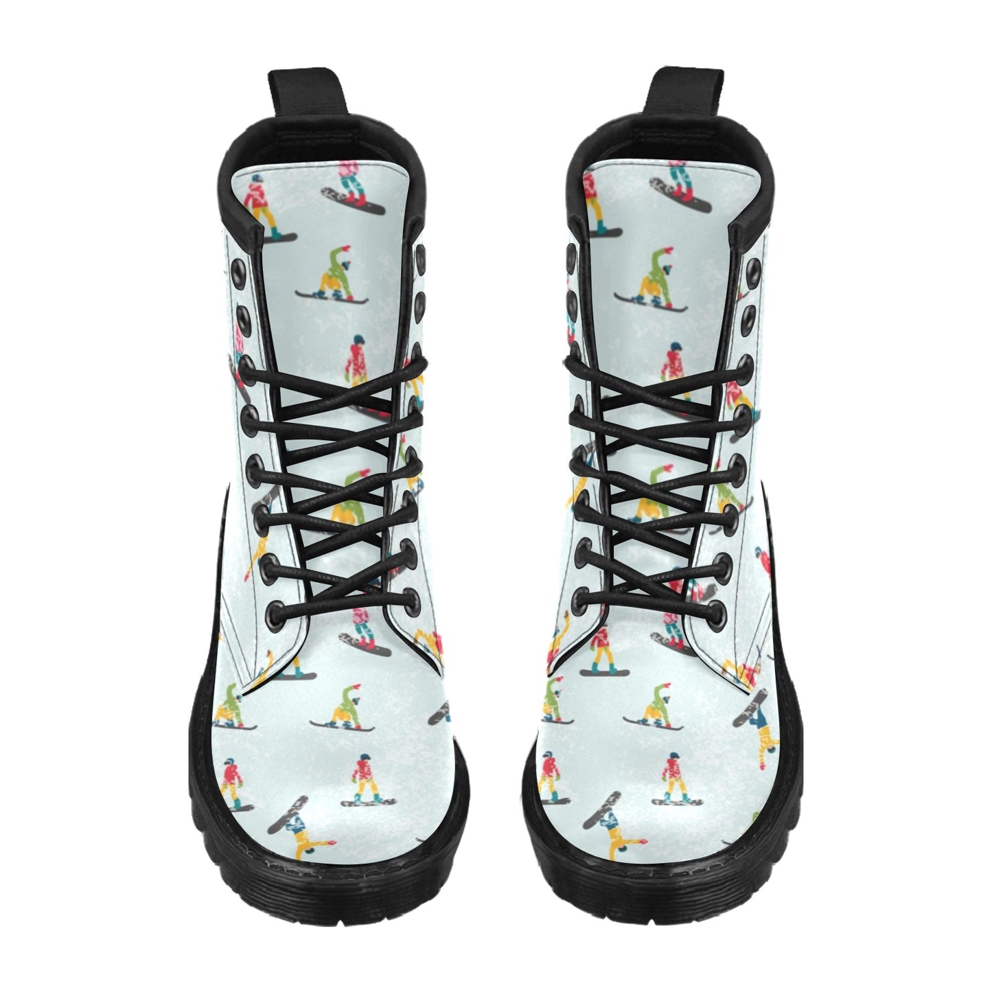 Snowboard Print Design LKS304 Women's Boots