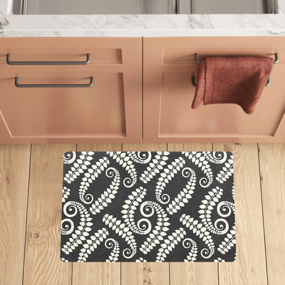 Fern Leave Print Pattern Kitchen Mat