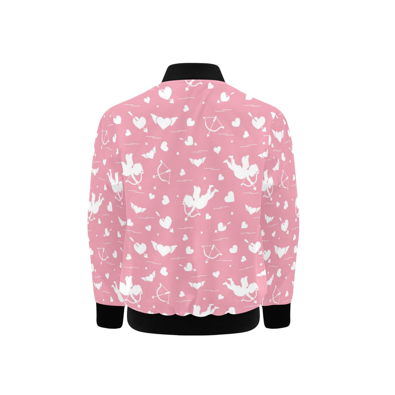 Cupid Pattern Print Design 03 Kids' Bomber Jacket