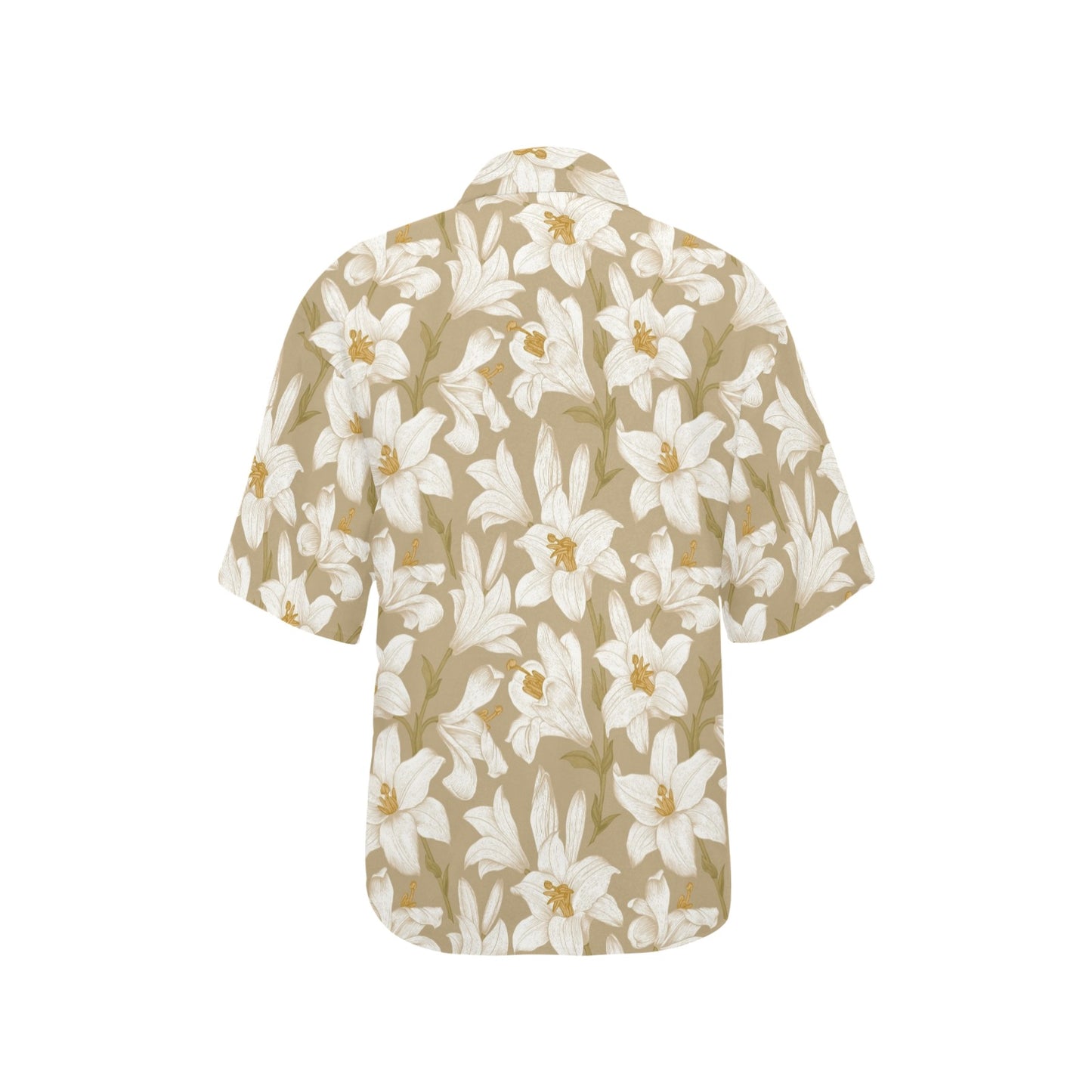 Lily Pattern Print Design LY07 Women's Hawaiian Shirt