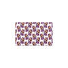 Chihuahua Purple Floral Kitchen Mat