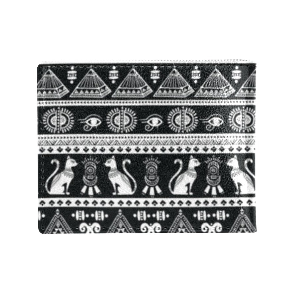 Tribal Pattern Print Design LKS305 Men's ID Card Wallet