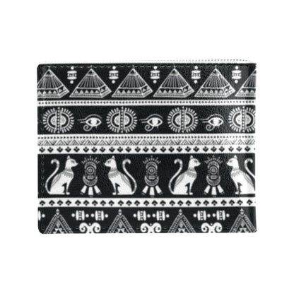 Tribal Pattern Print Design LKS305 Men's ID Card Wallet