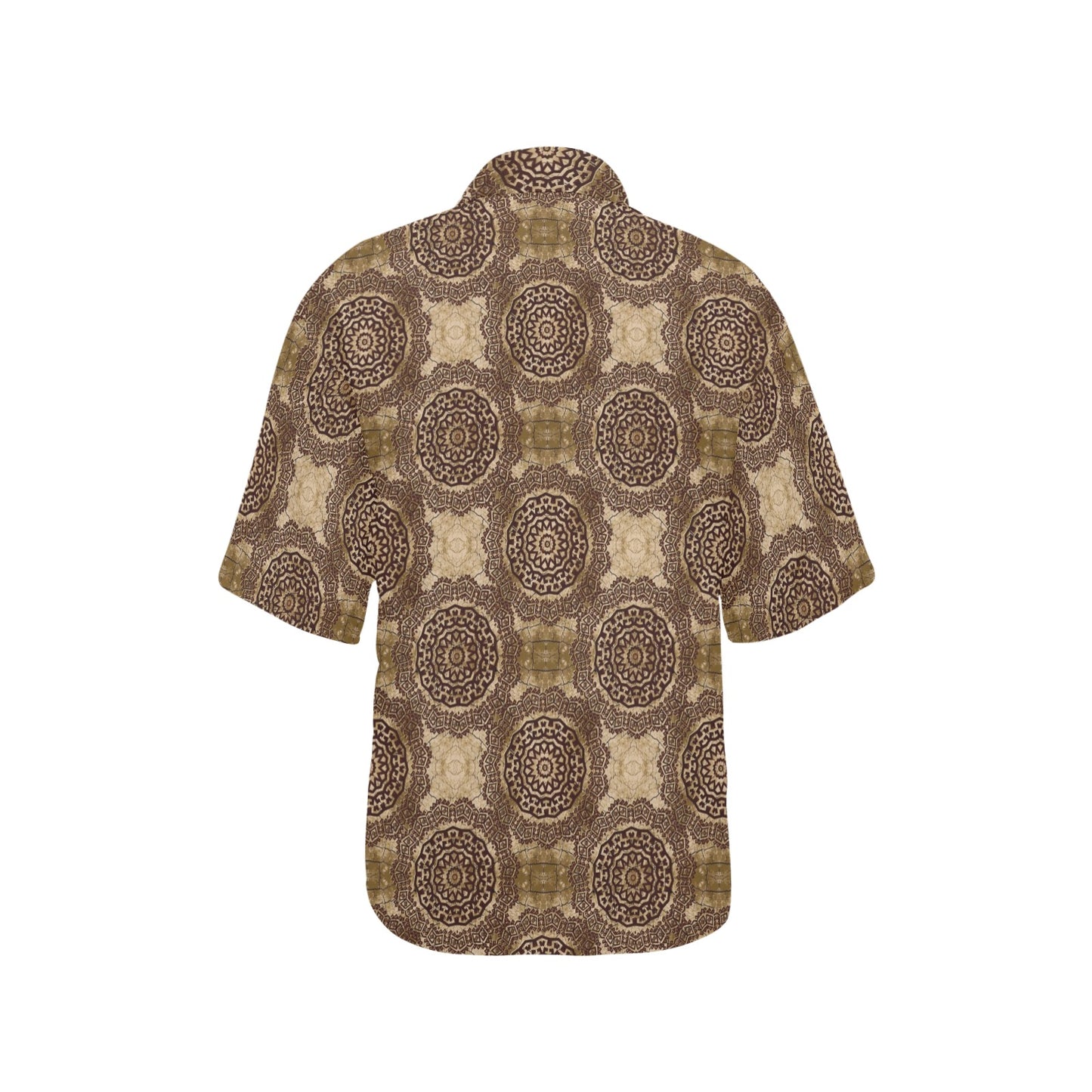 Ancient Greek Symbol Print Design LKS309 Women's Hawaiian Shirt