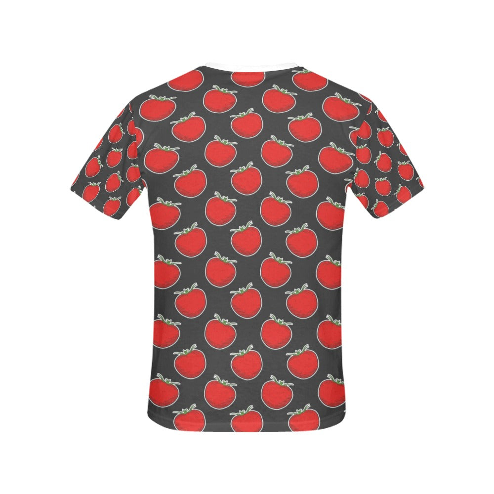 Tomato Print Design LKS306 Women's  T-shirt