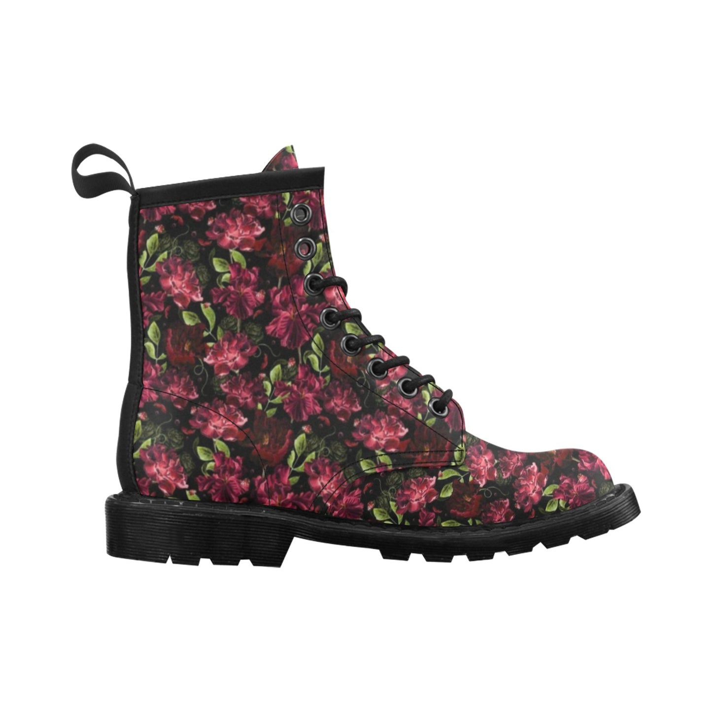 Iris Pattern Print Design IR03 Women's Boots