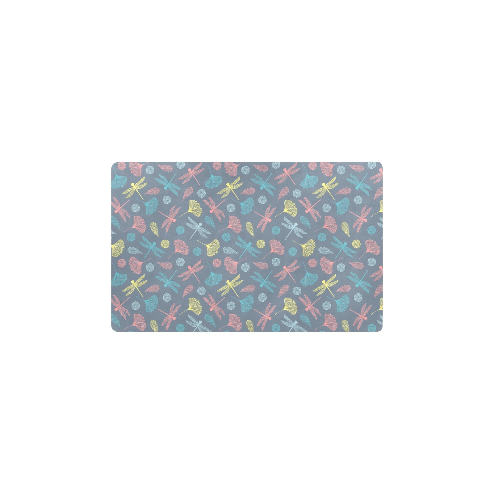 Dragonfly Print Design LKS403 Kitchen Mat