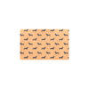 Dachshund Draw Print Pattern Kitchen Mat