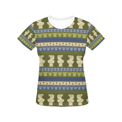 Ancient Greek Statue Print Design LKS301 Women's  T-shirt
