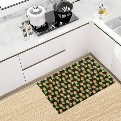 Pineapple Cute Print Design Pattern Kitchen Mat