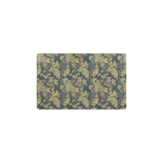 Camouflage Tropical Pattern Print Design 04 Kitchen Mat