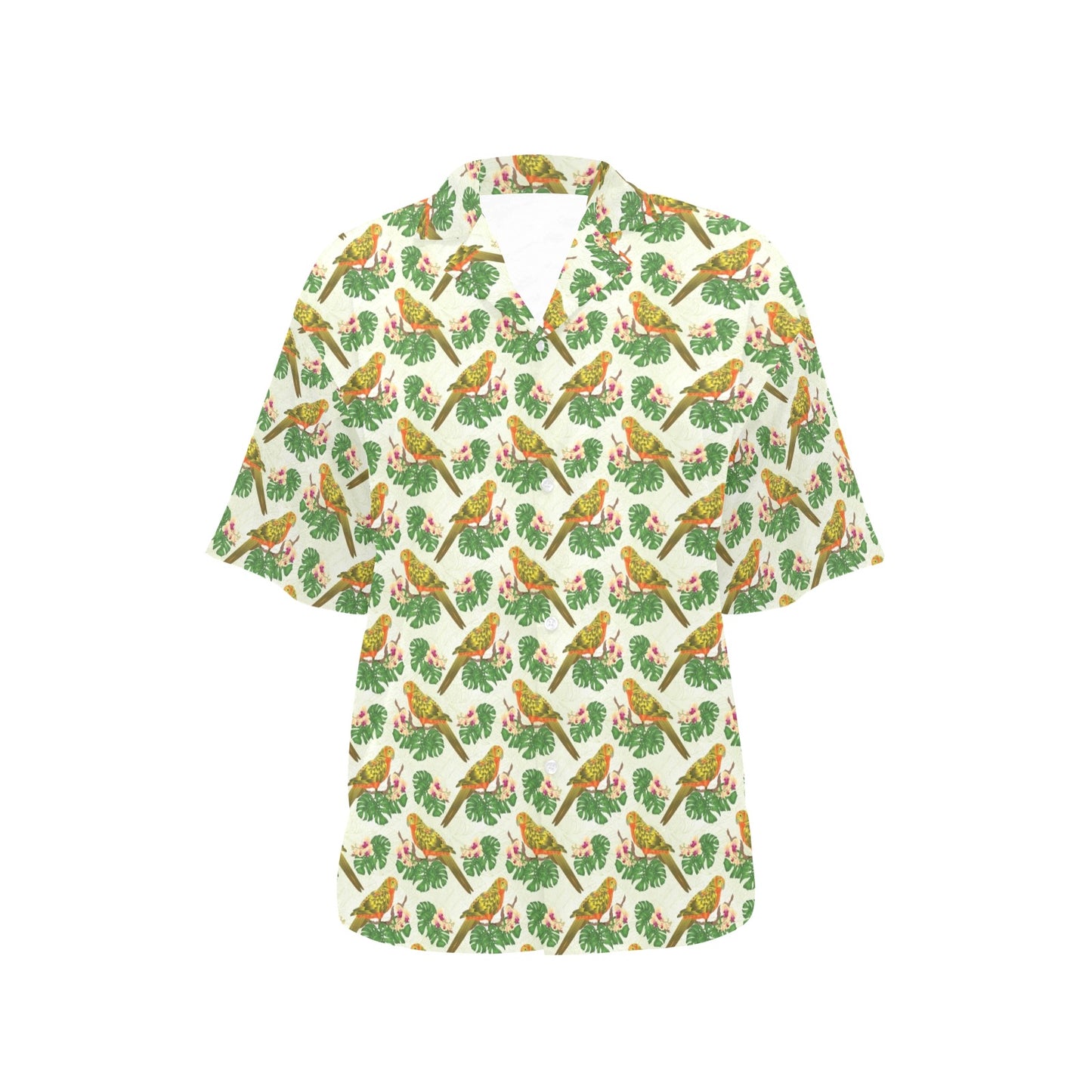 Conures Pattern Print Design 01 Women's Hawaiian Shirt