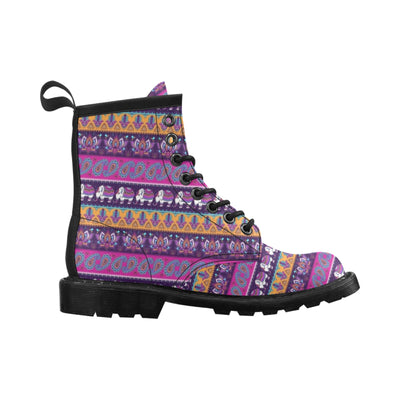 Boho Indian Style Pattern Women's Boots