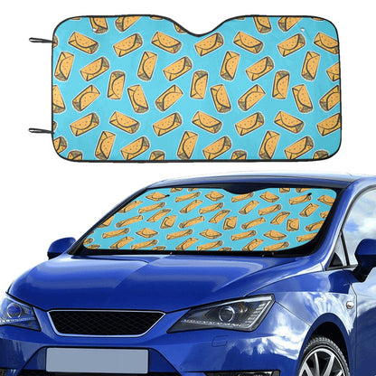 Burrito Print Design LKS301 Car front Windshield Sun Shade