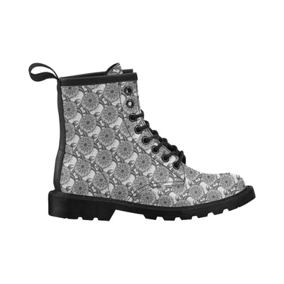 Tribal Turtle Polynesian Themed Print Women's Boots