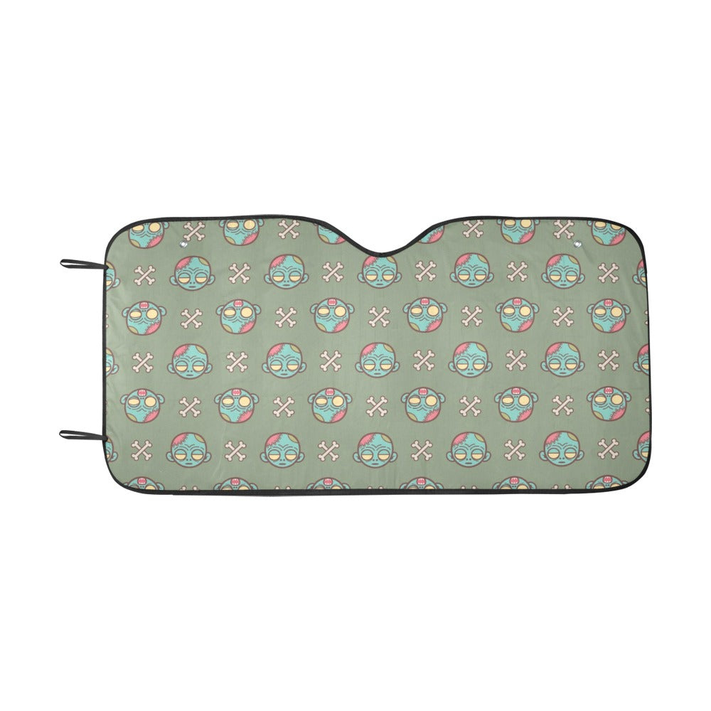 Zombie Print Design LKS301 Car front Windshield Sun Shade