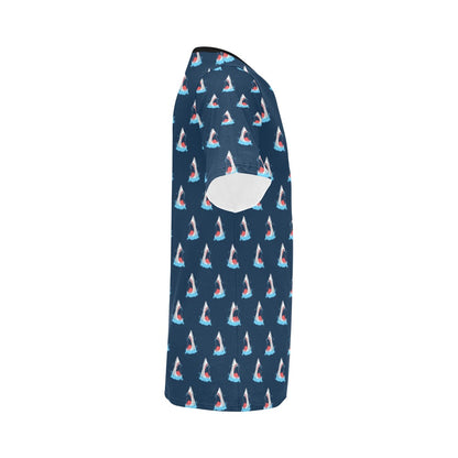 Shark Print Design LKS3010 Men's All Over Print T-shirt