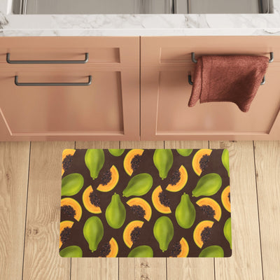 Papaya Pattern Print Design PP04 Kitchen Mat