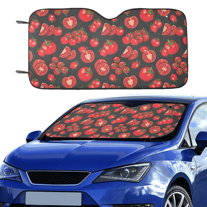 Tomato Print Design LKS303 Car front Windshield Sun Shade