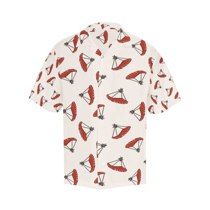 Skydiver Print Design LKS302 Men's Hawaiian Shirt