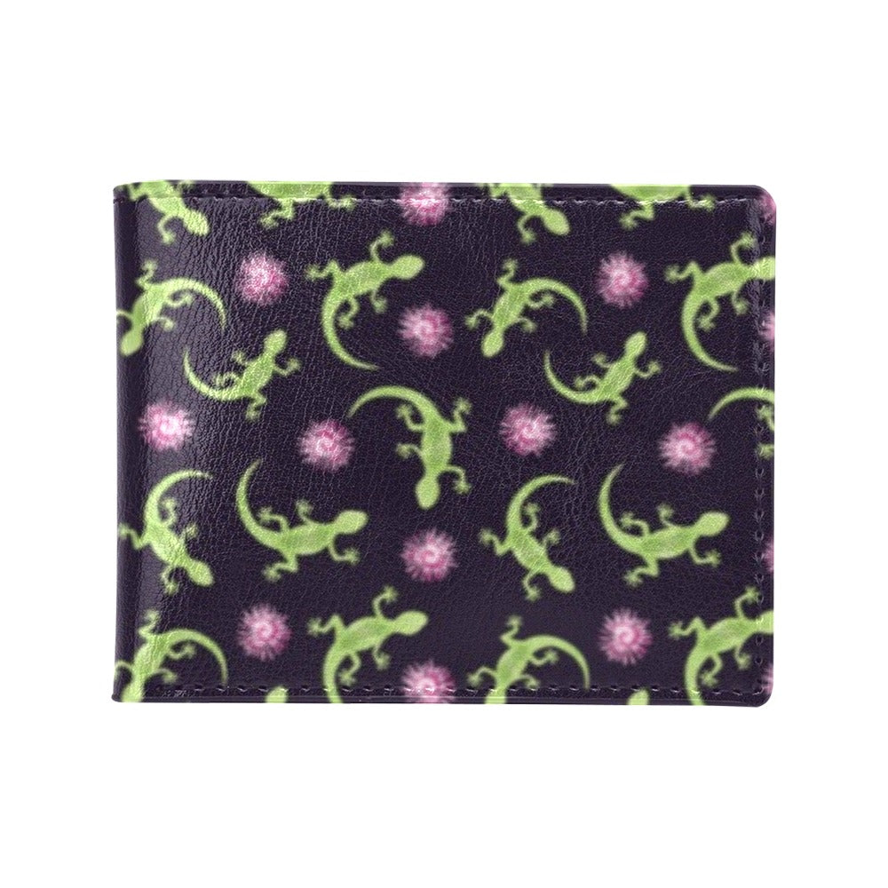 lizard Print Design LKS402 Men's ID Card Wallet
