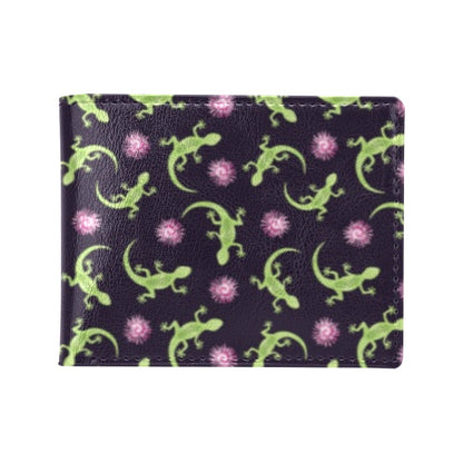 lizard Print Design LKS402 Men's ID Card Wallet