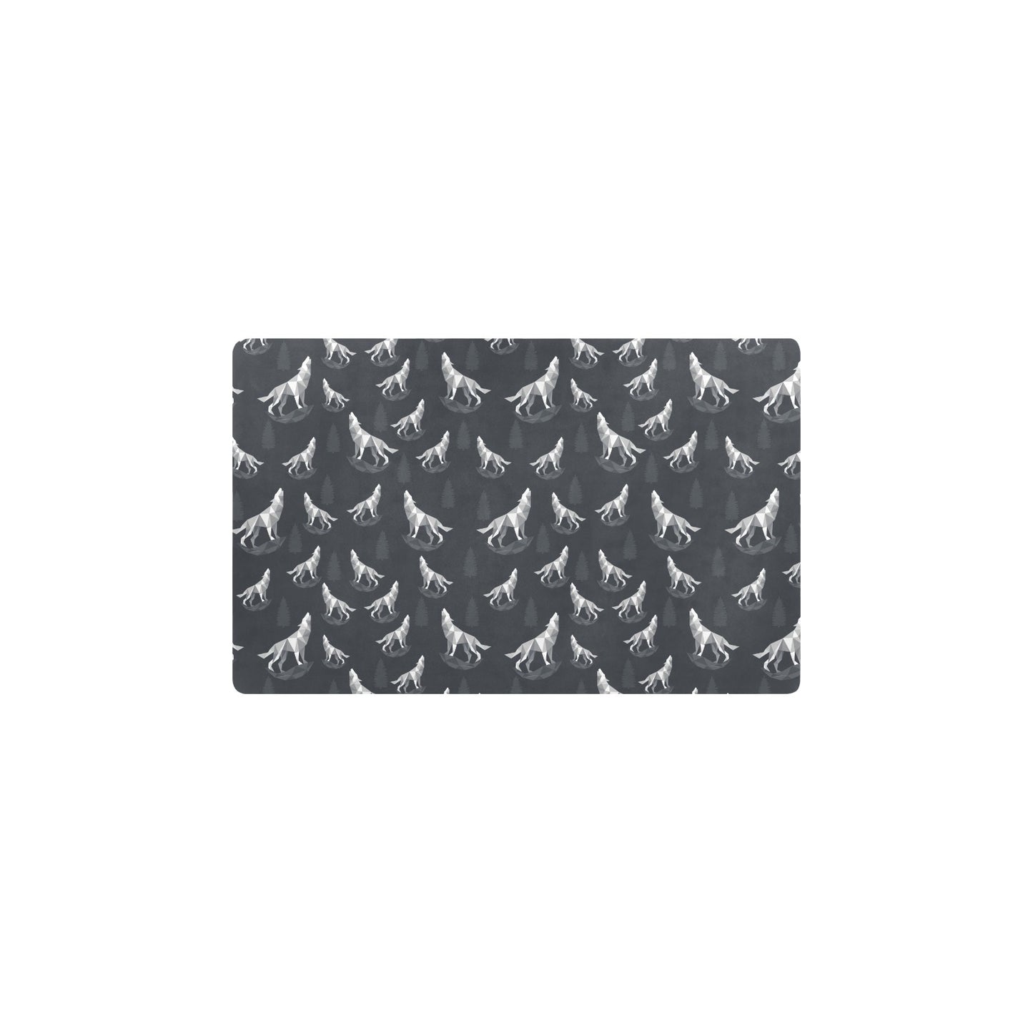 Wolf Print Design LKS303 Kitchen Mat