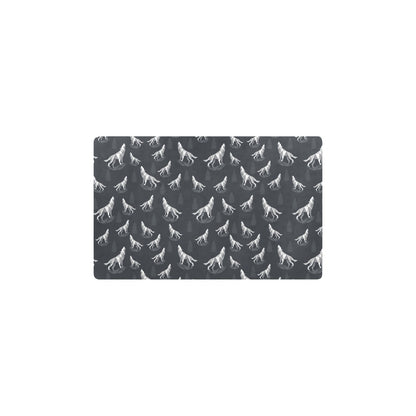 Wolf Print Design LKS303 Kitchen Mat