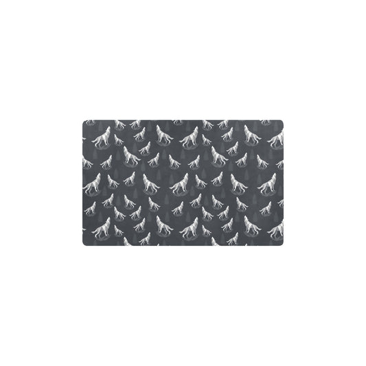 Wolf Print Design LKS303 Kitchen Mat