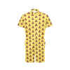 Emoji Poop Print Pattern Men's Romper