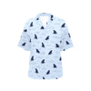 Shark Fin Women's Hawaiian Shirt