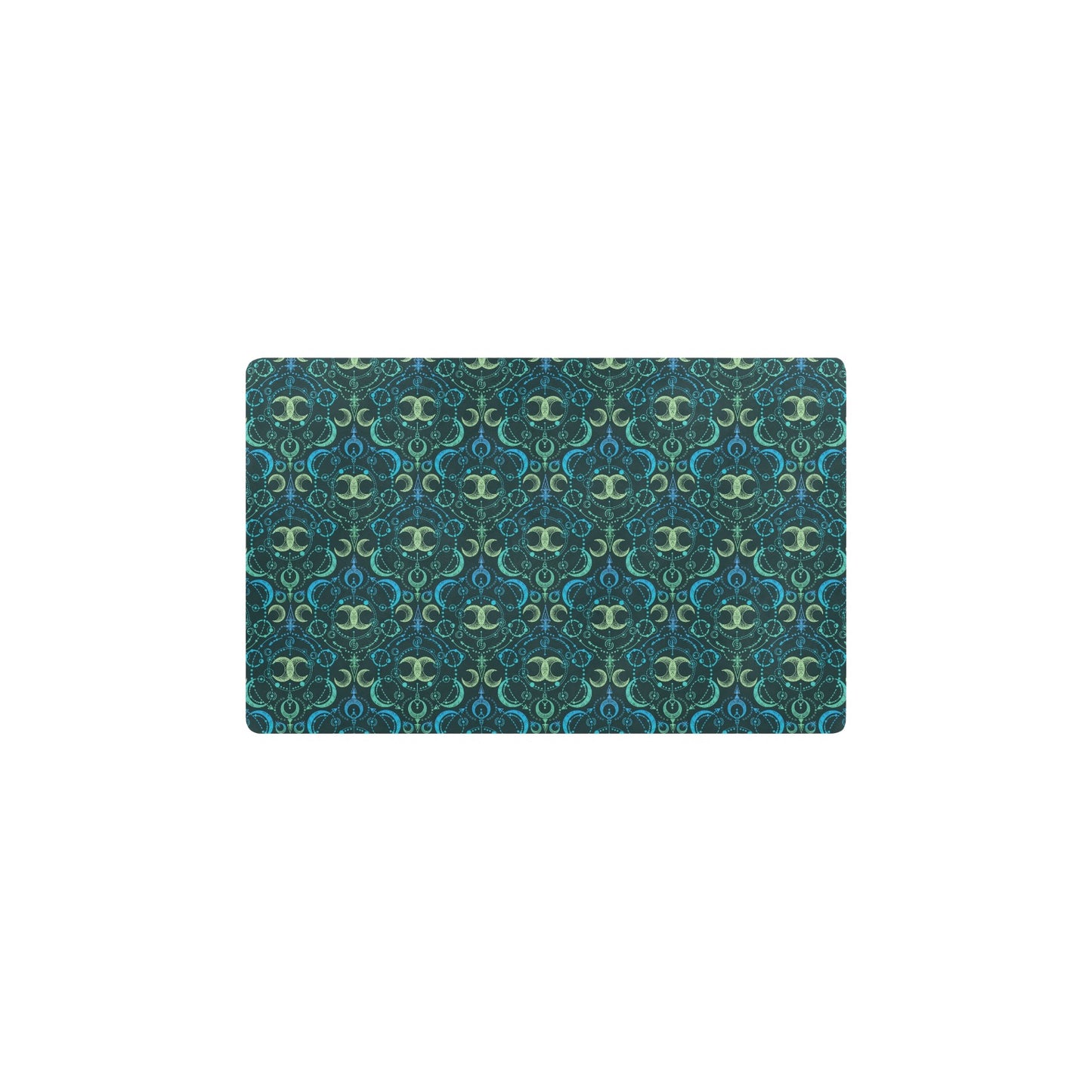 Celestial Pattern Print Design 07 Kitchen Mat