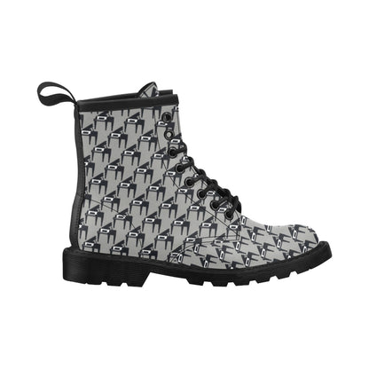 Piano Print Design LKS404 Women's Boots