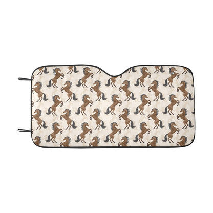 Horse Print Design LKS308 Car front Windshield Sun Shade