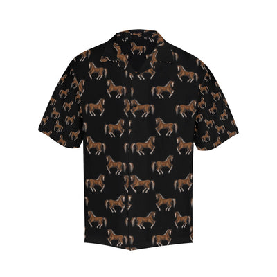 Horse Print Design LKS3010 Men's Hawaiian Shirt