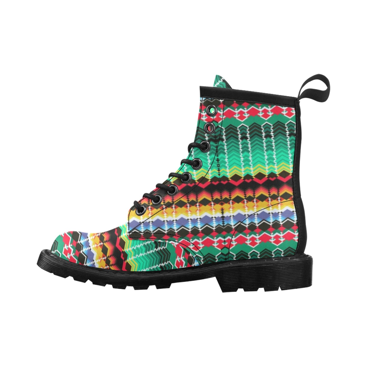 Serape Print Design LKS307 Women's Boots