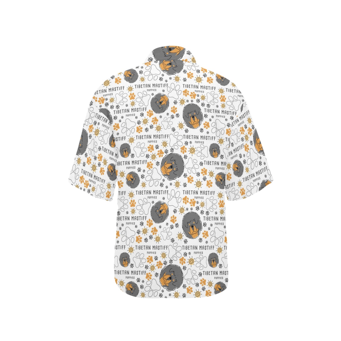 Tibetan Mastiffs Print Design LKS302 Women's Hawaiian Shirt