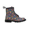 Elm Leave Colorful Print Pattern Women's Boots