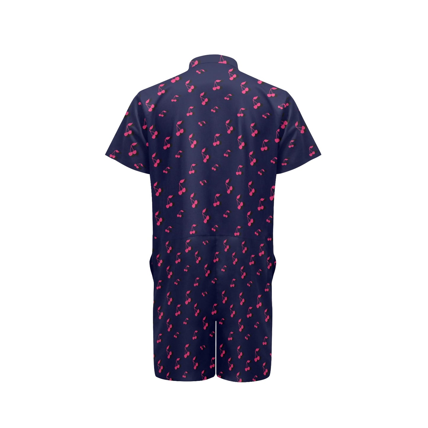 Cherry Pattern Print Design 02 Men's Romper