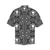 Bandana Skull Print Design LKS303 Men's Hawaiian Shirt