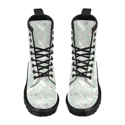 Rabbit Pattern Print Design RB011 Women's Boots