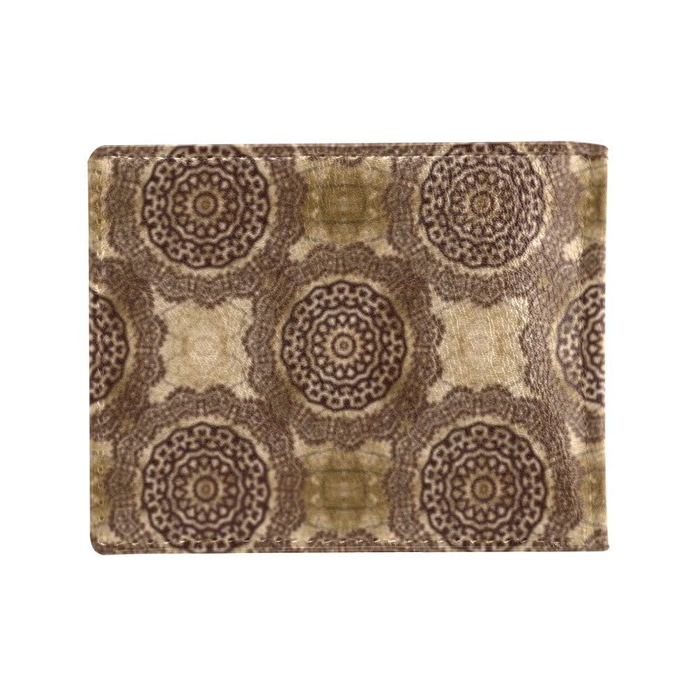 Ancient Greek Symbol Print Design LKS309 Men's ID Card Wallet