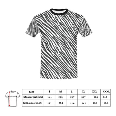 Zebra Classic Print Design LKS302 Men's All Over Print T-shirt