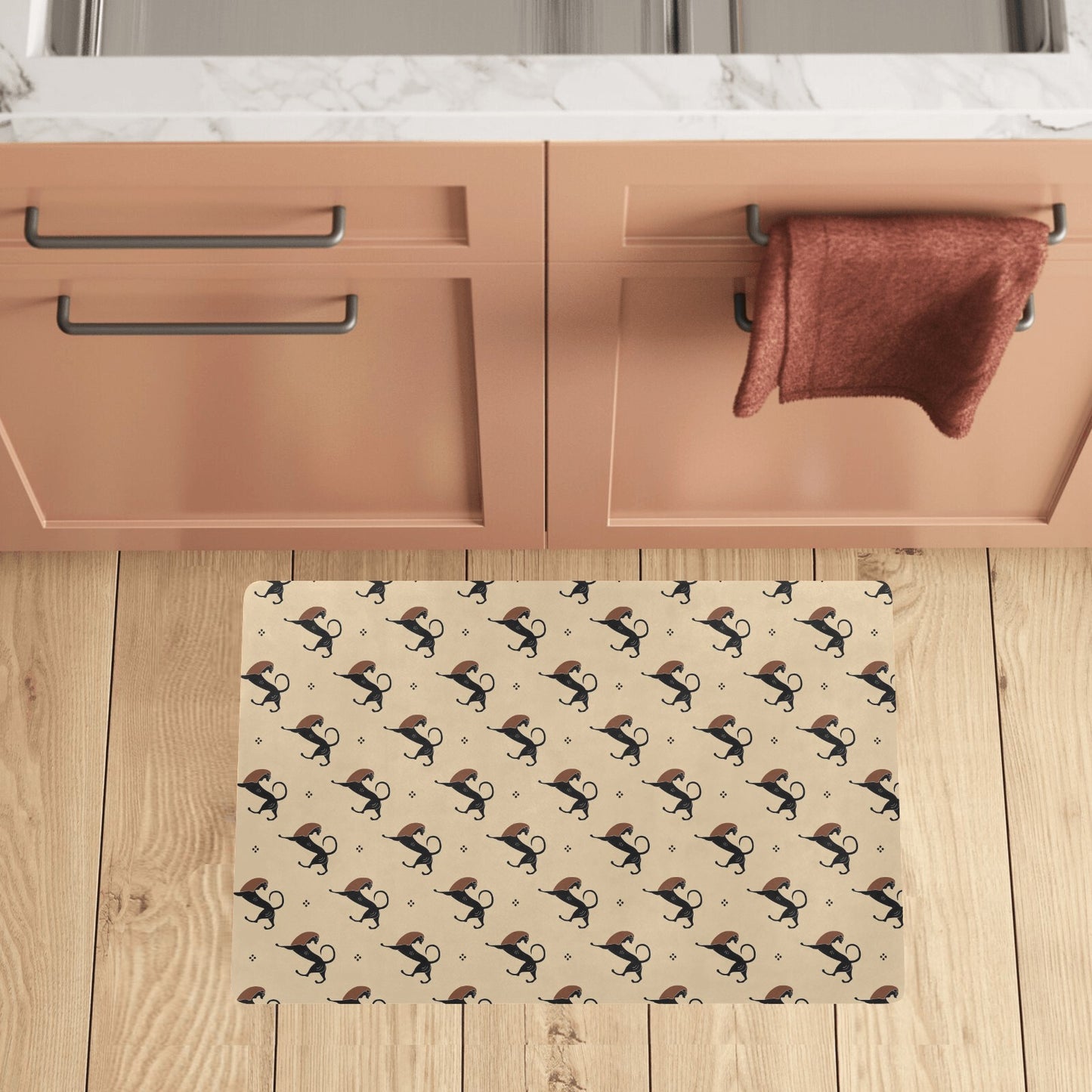 Ancient Greek Print Design LKS3011 Kitchen Mat