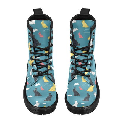Rabbit Pattern Print Design RB014 Women's Boots